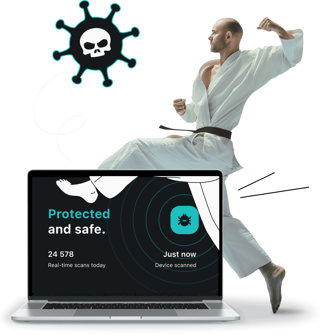 Защитите свои устройства с помощью Surfshark Antivirus