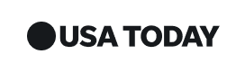 A black and white USA Today logo