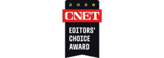 CNET editor's choice award 2026 badge.