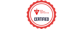 VPN trust initiative certified badge.