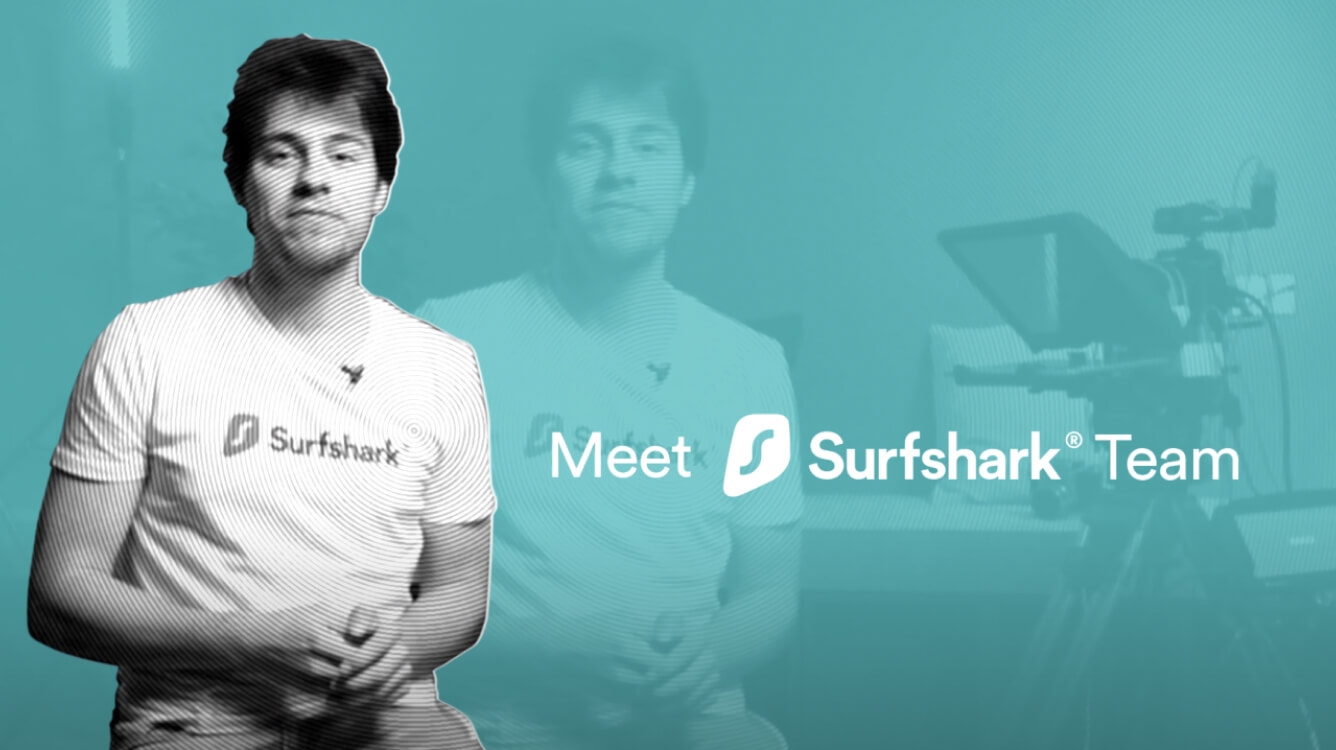 Surfsharkチームの紹介 - Gvidas、動画コンテンツ制作者