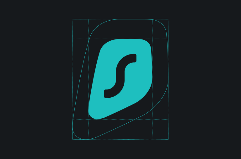 Surfshark logo's