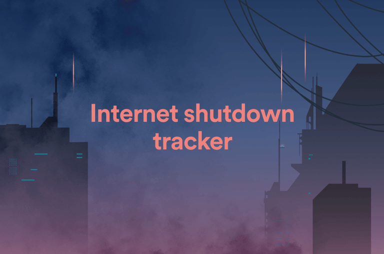 Tracker delle interruzioni di internet