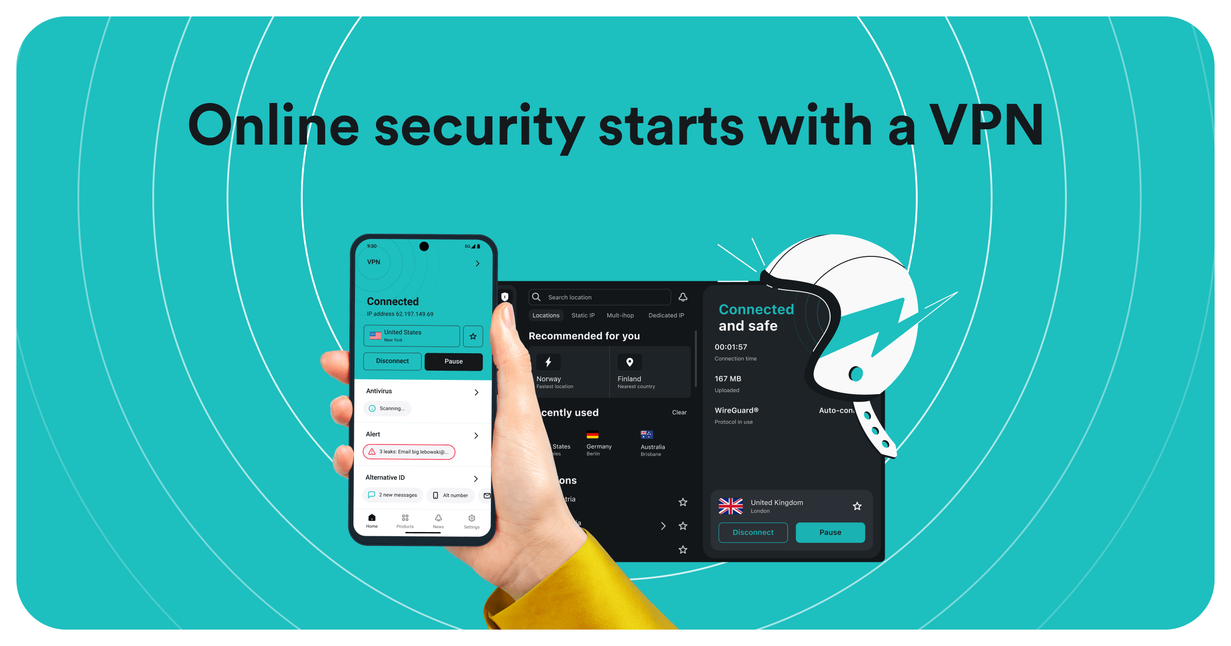 Ready go to ... https://surfshark.com/ [ Surfshark: secure online VPN service & more]