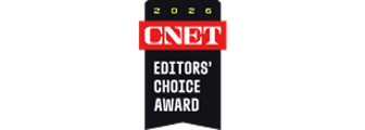 CNET editor's choice award 2026 badge.