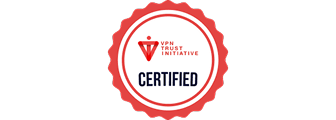 VPN trust initiative certified badge.