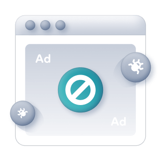 Block ads & malware