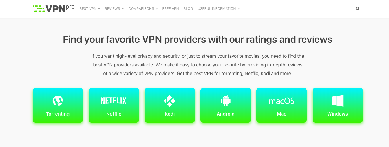 best vpns for mac 2018