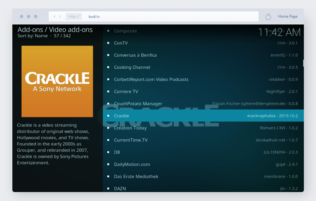 download Crackle