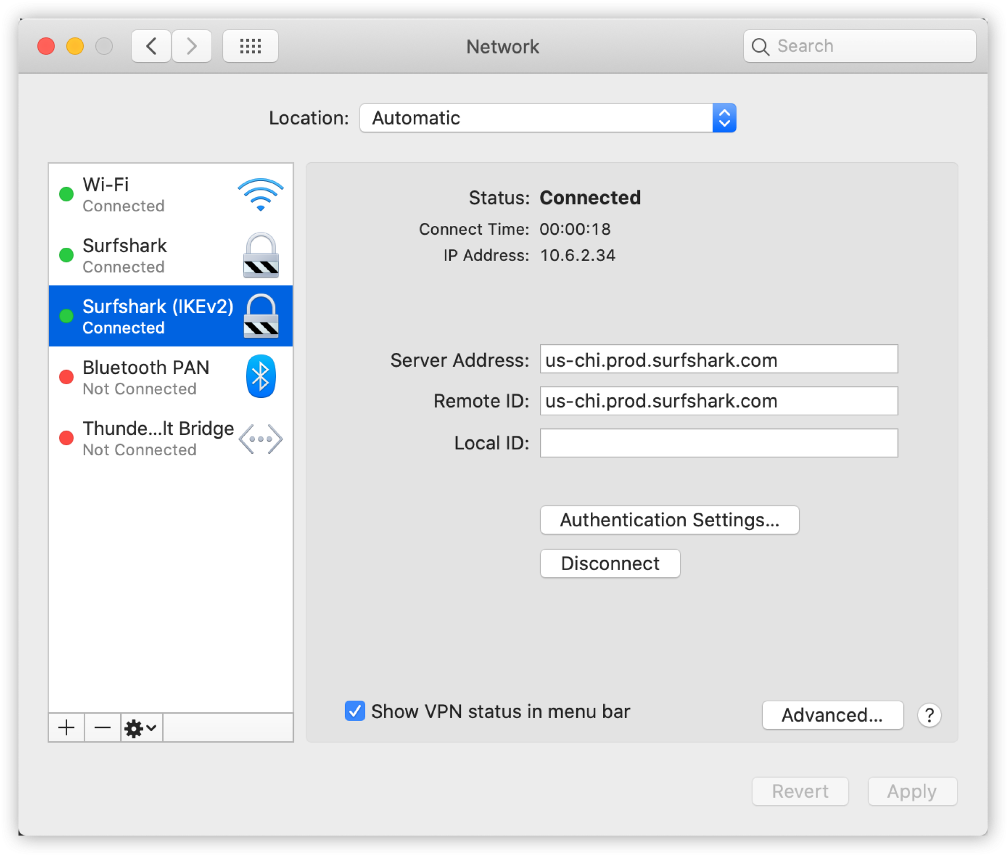 setting up a vpn for mac