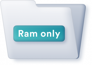 RAM 전용 서버
