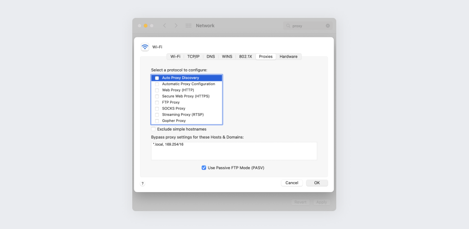 How to manually change your Proxy settings in Google Chrome