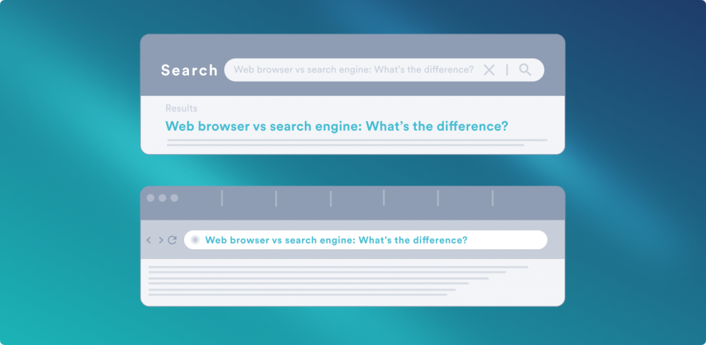 Web browser vs. search engine: What’s the difference?