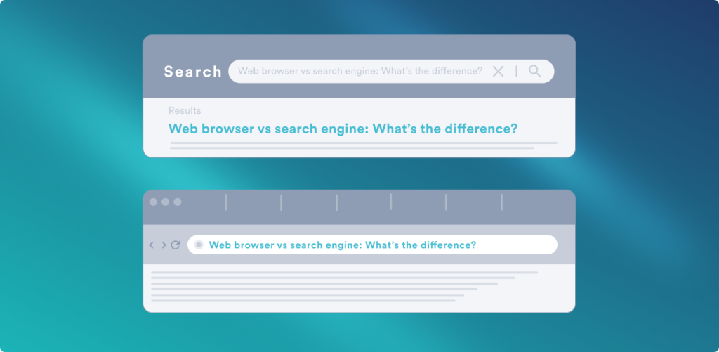 Web browser vs. search engine: What’s the difference?