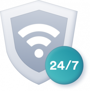 Neem 24/7 VPN-beveiliging