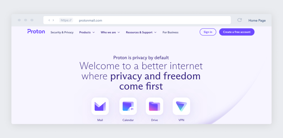 Proton Mail: Get a private, secure, and encrypted email account