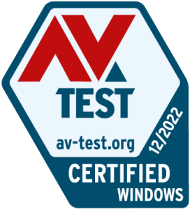 Certyfikacja organizacji AV-TEST na 2022 rok dla Surfshark Antivirus