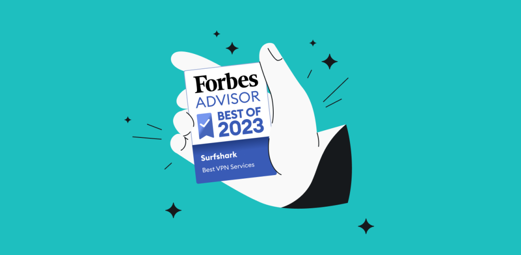 Surfshark named "Best for Unlimited Connections" by Forbes Advisor