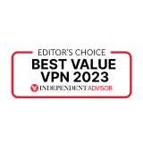 Independent’s Editor’s Choice Best Value VPN 2023