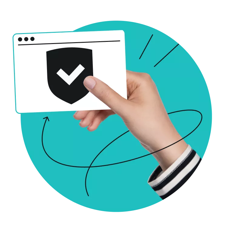 A private browser is a good start