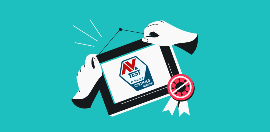 Surfshark Antivirus received an AV-TEST certification