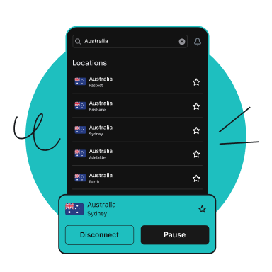 Get access to your Australian content even when overseas.