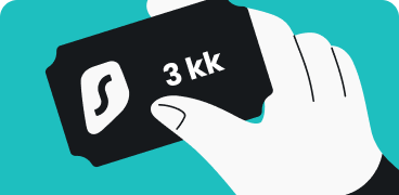 Hanki Surfshark kolmeksi kuukaudeksi kuponkikoodilla