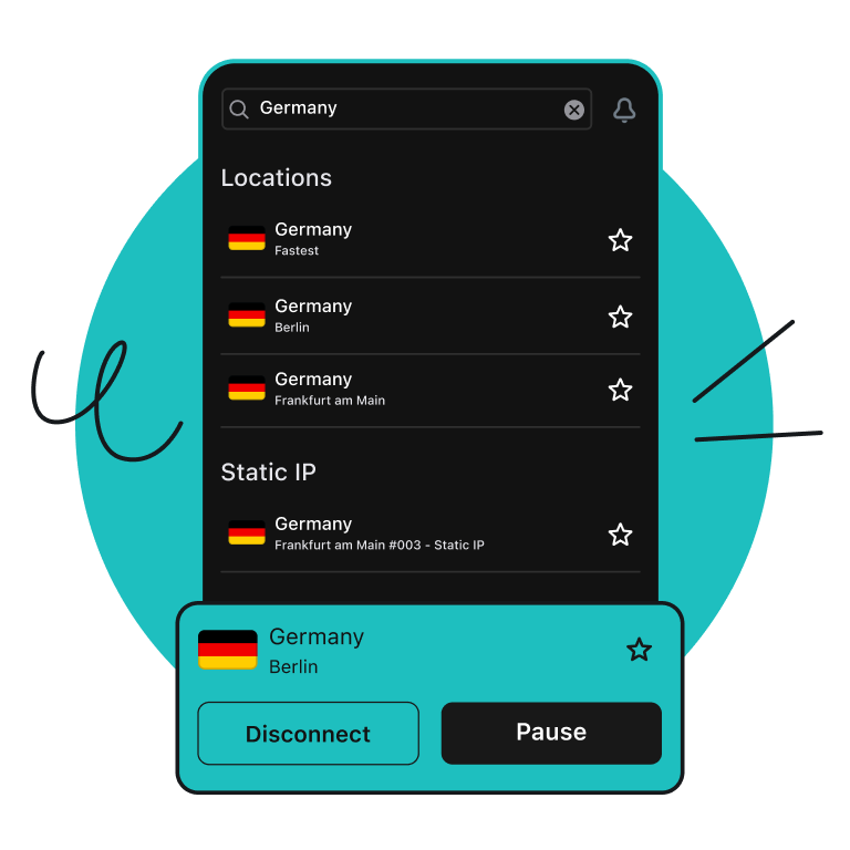 Profitiere von einer deutschen IP-Adresse