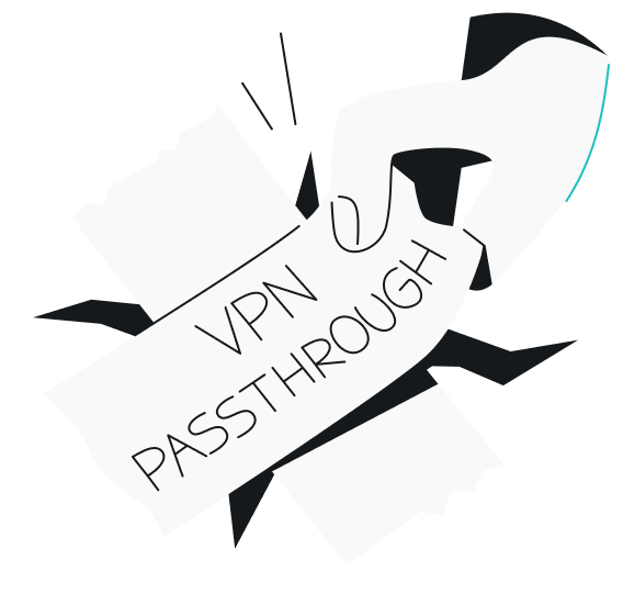 What is a VPN passthrough?