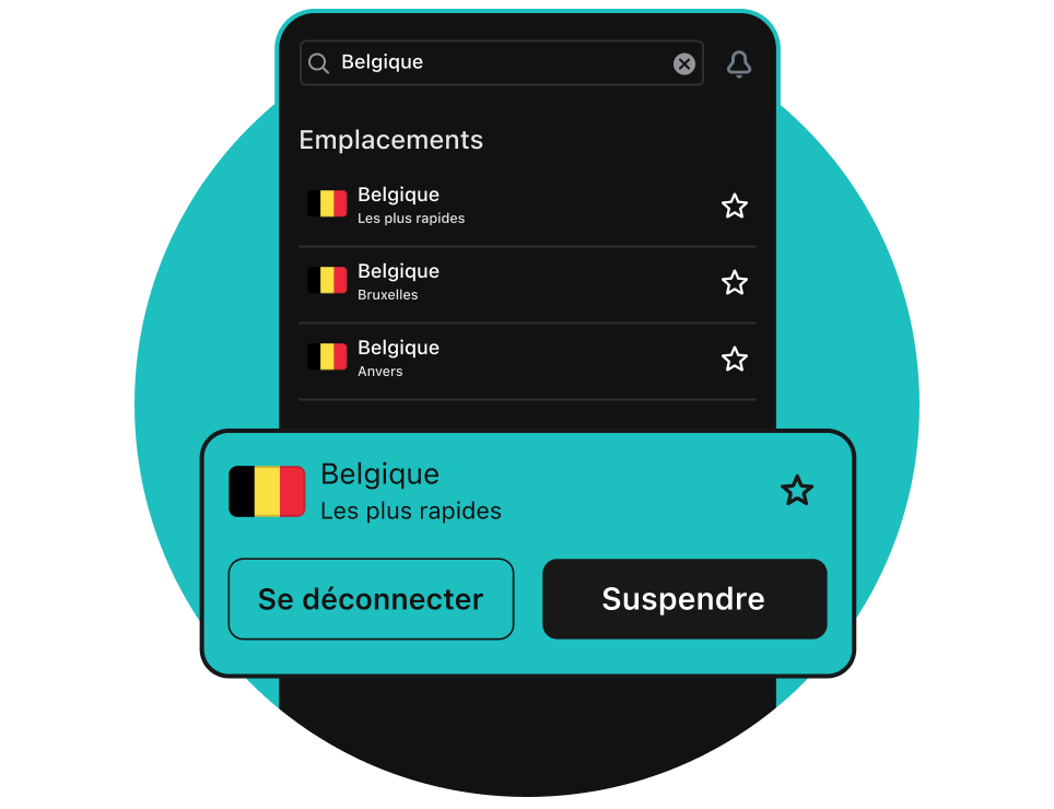 Obtenez un VPN pour la Belgique