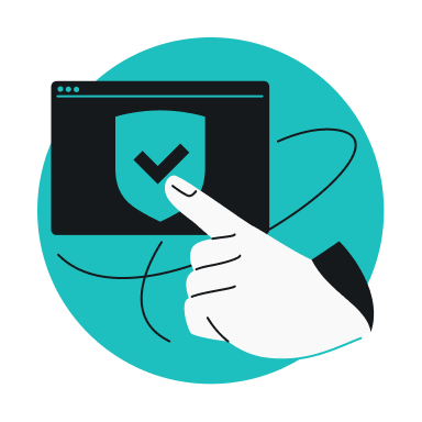 Experience online protection