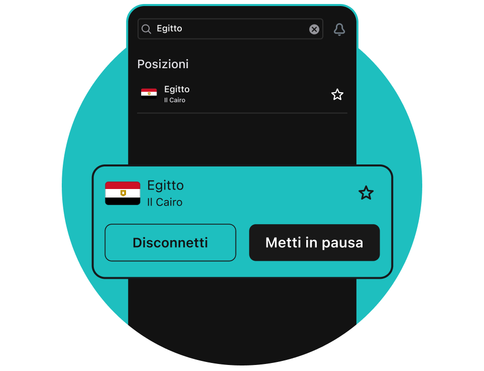 Totale sicurezza e privacy online in Egitto