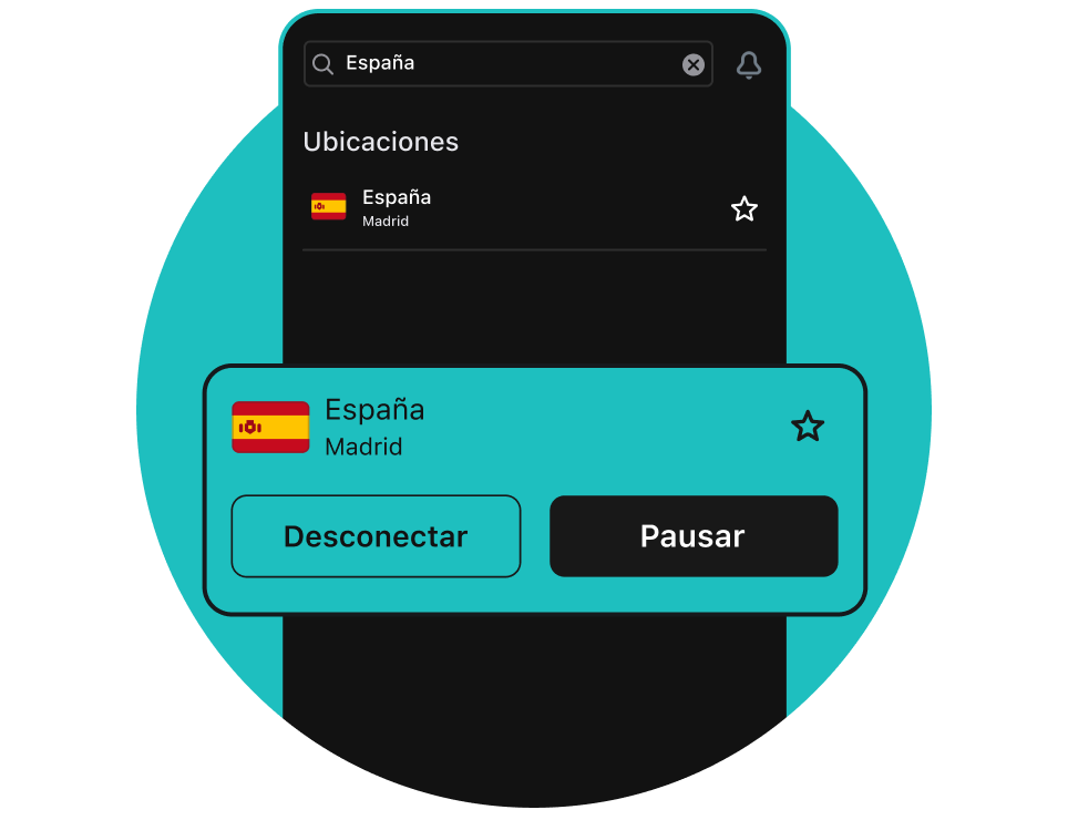 Navega con una VPN para España