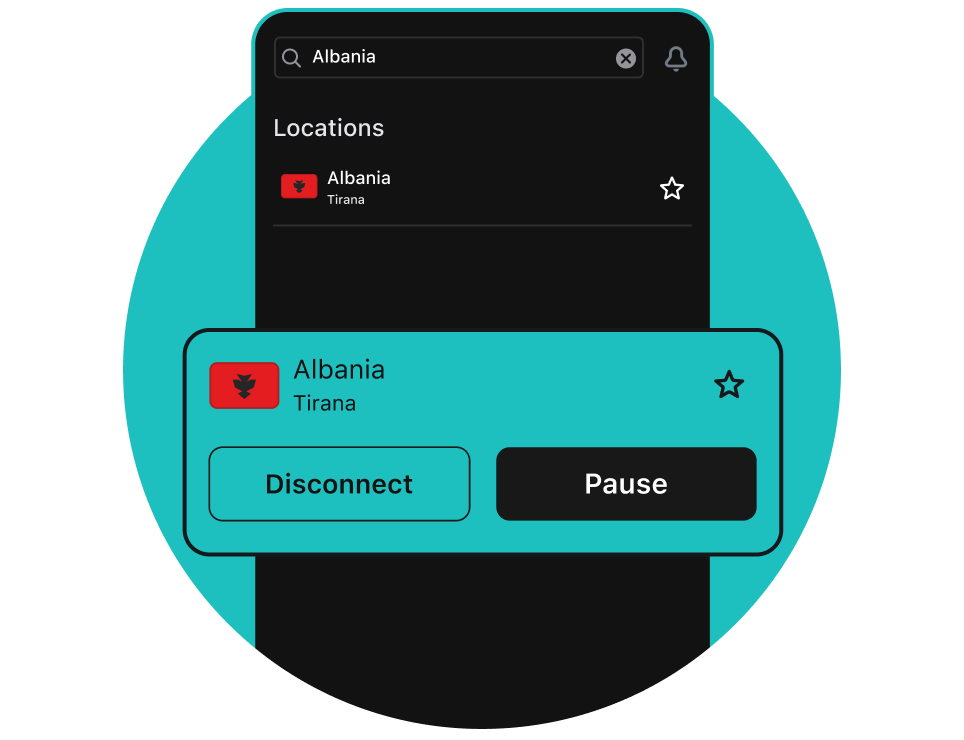 Complete online security and privacy in Albania