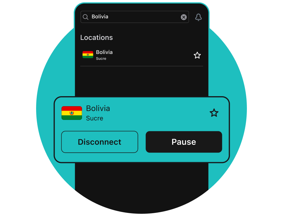 Complete online security and privacy in Bolivia