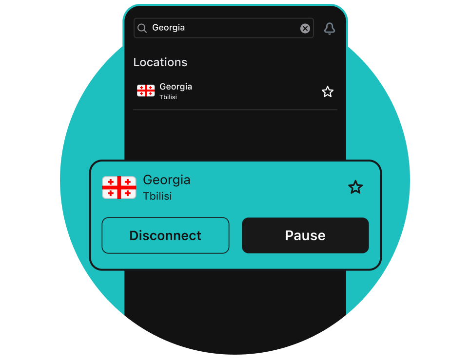 Complete online security and privacy in Georgia