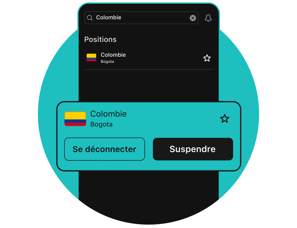 Votre accès sécurisé en Colombie