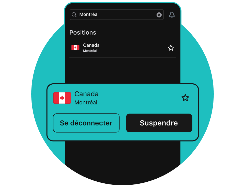 Protégez votre connexion à Montréal en un clic